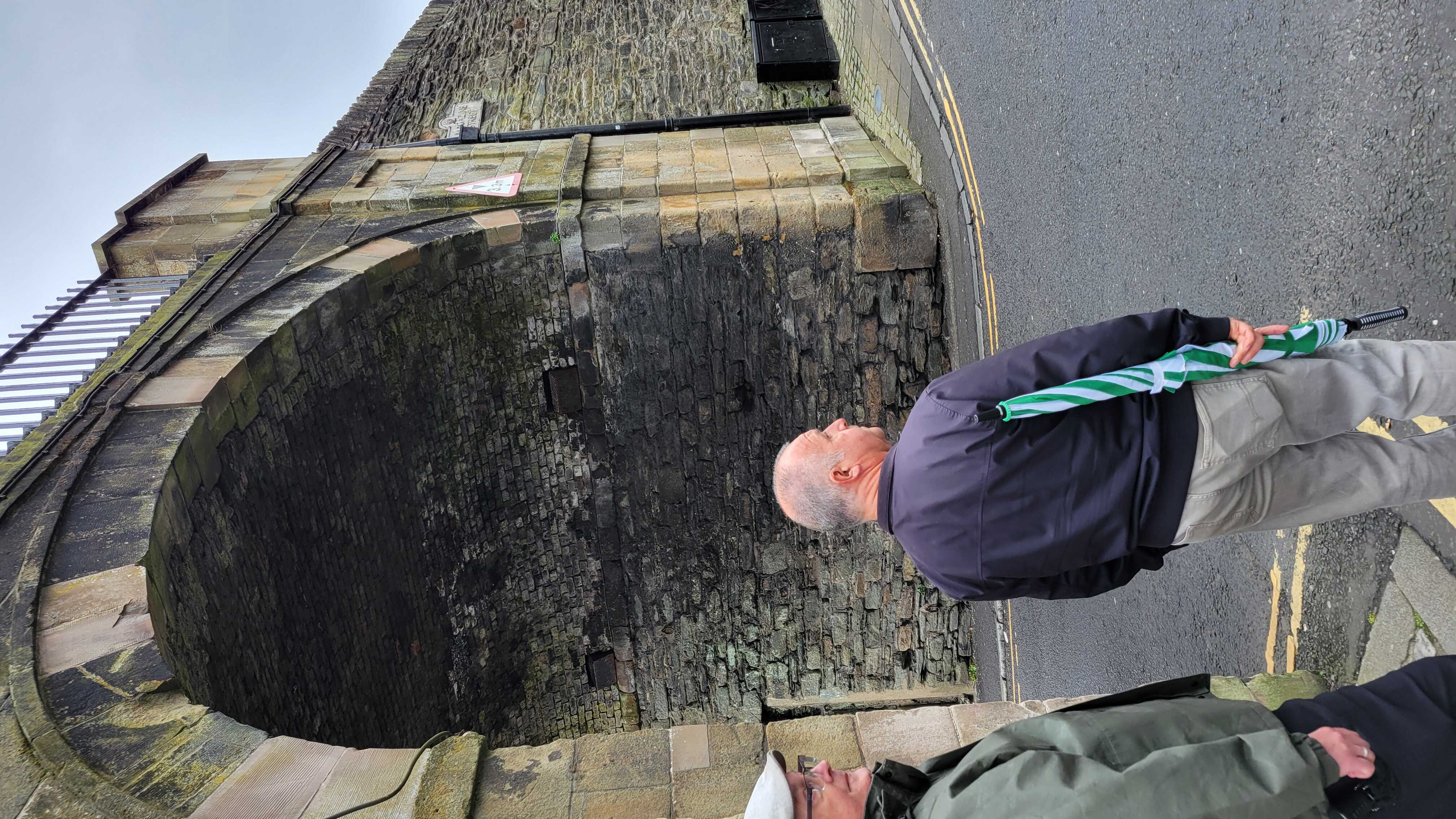 Gleann leading our tour