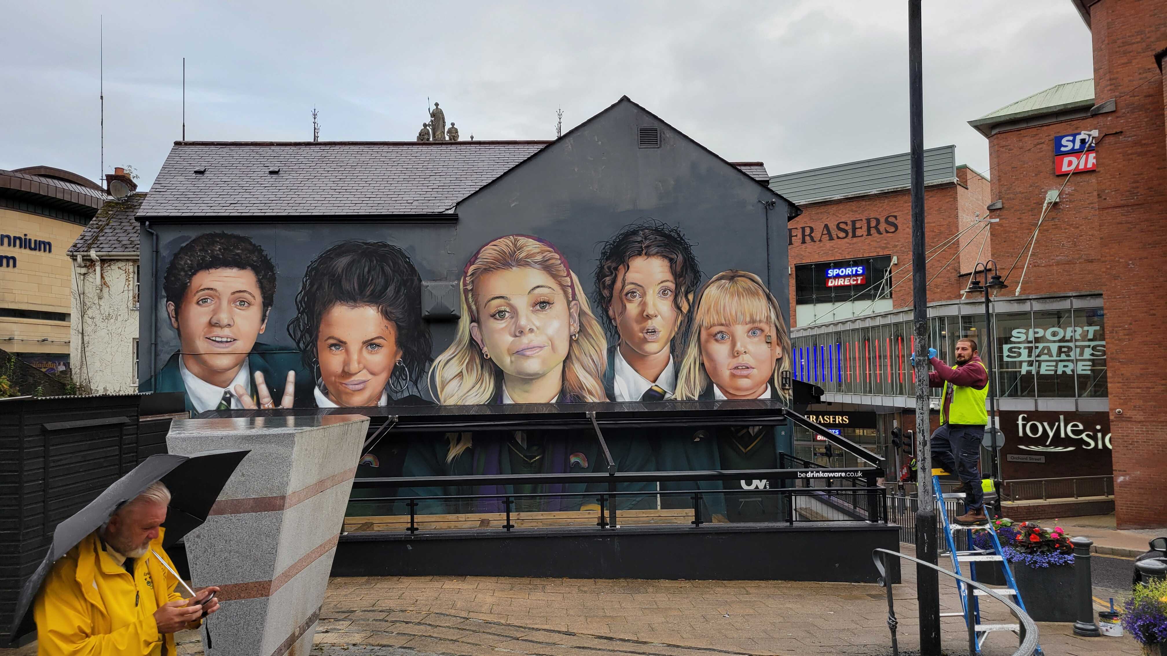 Derry Girls Mural
